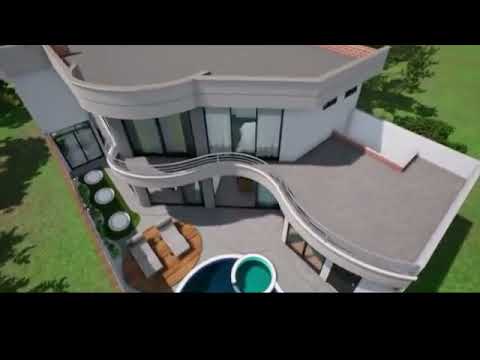 CASA DE DOS PISOS 10X25 CON GIMNASIO Y CINE / TRES DORMITORIOS 2022 | latest new design house