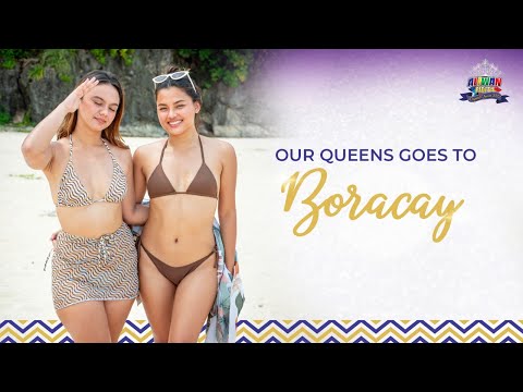 AFDQ20 Jannarie Zarzoso and AFDQ21 Shanyl Kayle Hofer go to Boracay! | Aliwan Fiesta Digital Queen