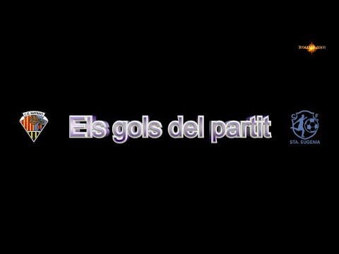 CE Mataró vs CF Santa Eugènia - Els gols del partit a càmera lenta !!