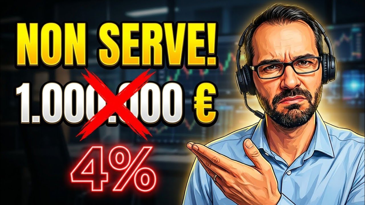LA REGOLA del 4% è  VECCHIA - Non ti serve 1 MILIONE per vivere di rendita