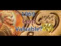 1969 Lincoln Cent Penny Value How To Tell If 1969 S Is A Doubled Die MS67 1969 Worth 1 400