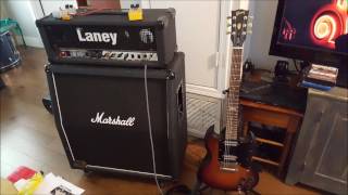 Video thumbnail for Reilander's Sabbath Inspired Pickups in Gibson SG through Laney GH100S (Iommi Signature) by Obsessed With Guitars