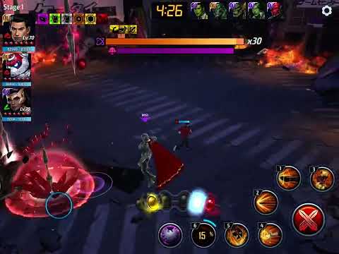 (Marvel Future Fight) WBL Infinity Ultron Prefect dodge Infinity Stone