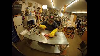 Skinning a brook trout: Part 4