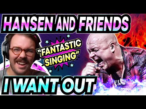 Hansen and Friends | I Want Out feat Michael Kiske Vocal Coach Reaction Live At Wacken