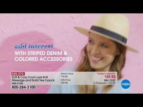 HSN | HSN Today: Soft and Cozy Loungewear Premiere 03.29.2018 - 08 AM