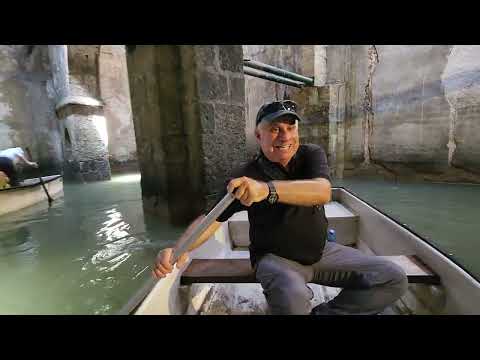The Pool of Arches in Ramla (Israel) - 8th Century underground water reservoir.