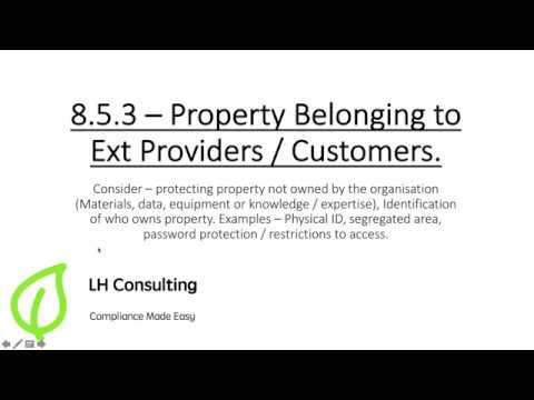 Production & Service Provision (ISO 9001:2015 Clause 8.5)