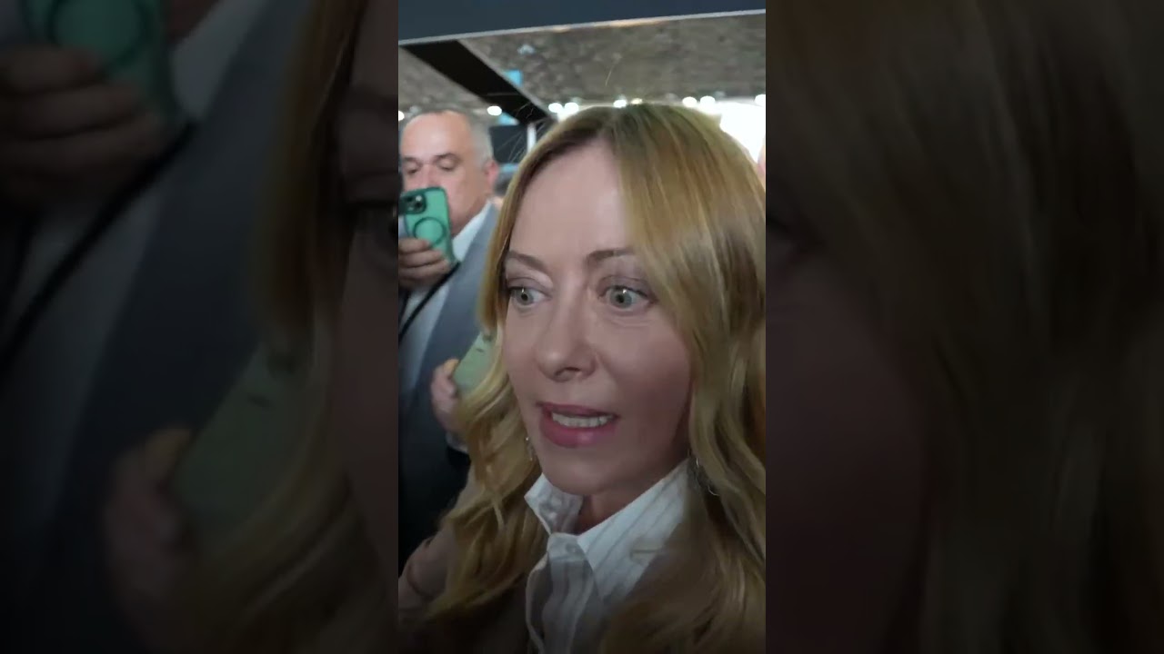 🔴 DICHIARAZIONI DI GIORGIA MELONI DAL SALONE NAUTICO DI GENOVA