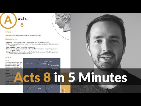 Acts 8 in 5 Minutes - 2BeLikeChrist