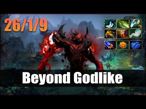 Shadow Fiend (SF) Mid vs Monkey King - 26/1/9 [Beyond Godlike]