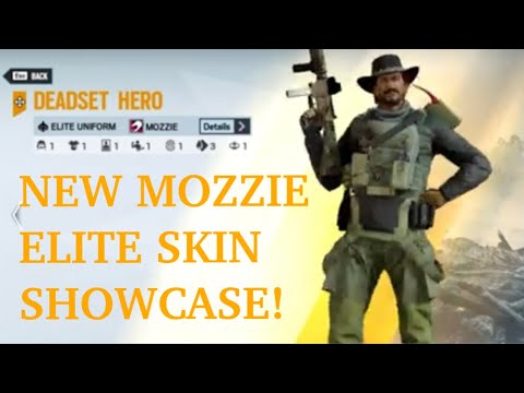*NEW* Leaked Mozzie Elite Skin Showcase and MVP Animation | Rainbow Six Siege Y6S1 North Star