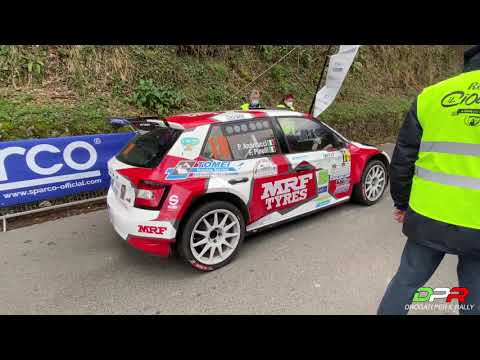 Paolo Andreucci at Rally Il Ciocco 2021 - Skoda Fabia R5 Evo MRF Tyres!