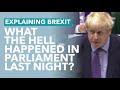 The Withdrawal Agreement Bill and Programme Motion Votes - Brexit Explained