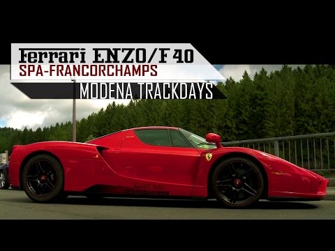 Thumbnail for FERRARI ENZO & F40 - Modena Trackdays 2013 - Flyby - Acceleration - Supercars! | SCC TV by Ferrari Enzo