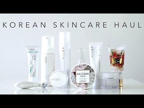 Korean Skincare Haul & Review | Heimish, Dr.G, Kicho Video