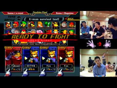 MasterHand 29 Doubles Final - Sanne + s-royal(Blue) vs. Zoma + Nagaimo(Red)