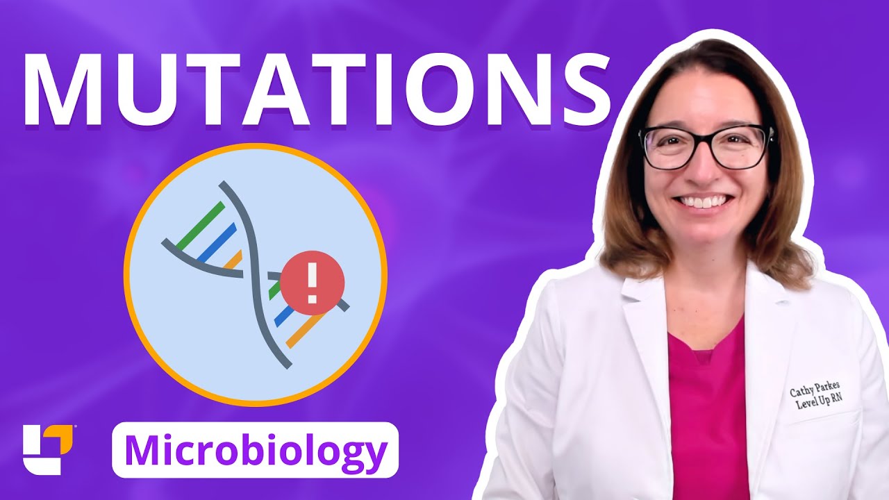 Mutations: Microbiology Genetics Pre-Nursing, Pre-Med & Health Field Careers | @LevelUpRN
