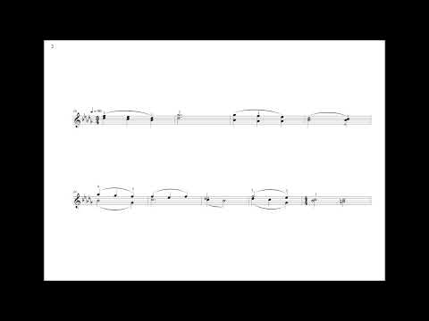 Robert Waechter ETUDE - CAPRICE 17 for SOLO violin