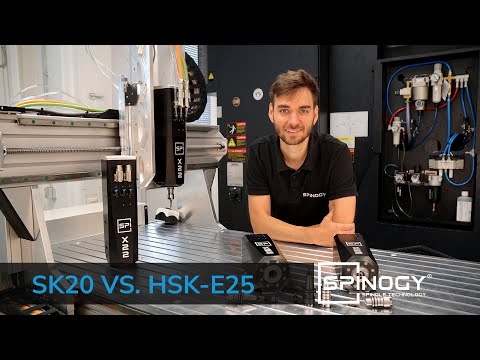 Welche Schnittstelle ist besser: SK20 oder HSK-E25? Die SPINOGY X22 ATC