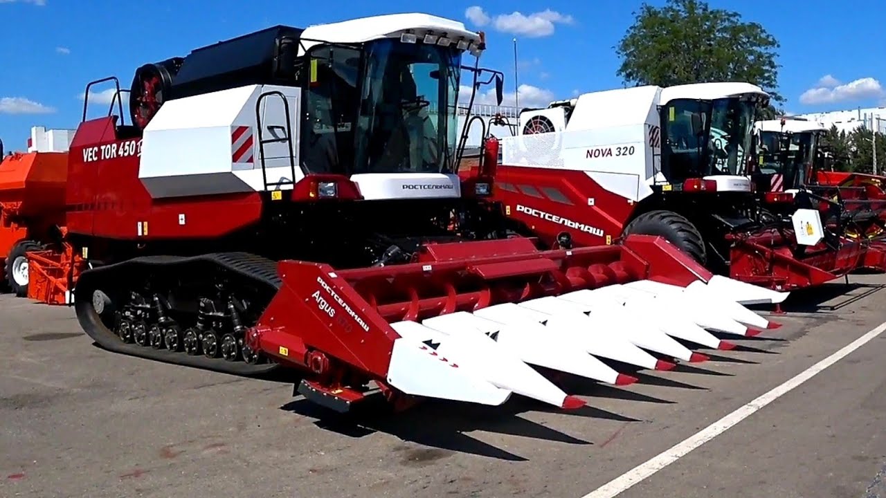 Ну что меняем на ДАФ! Какой лучше комбайн! Я на заводе Ростсельмаш