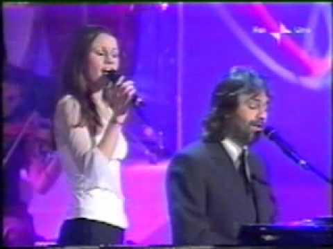 Helena Hellwig e Andrea Bocelli a Sanremo Giovani