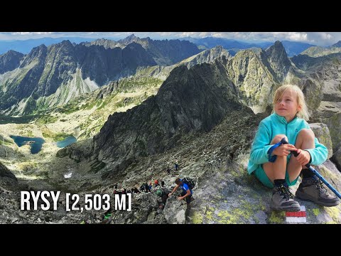 Hike to Mt. Rysy (2499 m/2503 m) from Štrbske Pleso with kids | Vysoké Tatry (High Tatras)