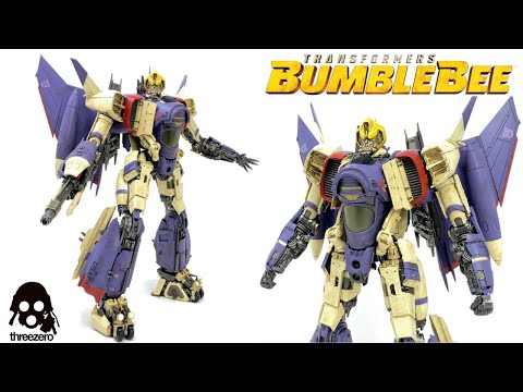 ThreeZero Transformers Bumblebee DLX Vintage Inspired Blitzwing Review