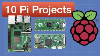 10 Raspberry Pi Projects (All models, including Pico)
