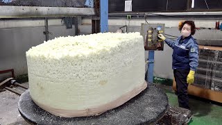 How to Make Waste Rubber Into New Synthetic Rubber. Interesting Rubber Manufacturing Process