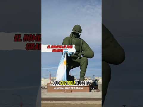 EL MONUMENTO A MALVINAS MÁS GRANDE DE ARGENTINA 🇦🇷📏 #historia