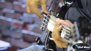 Video thumbnail for Music Man Stingray 5 HH, Stealth Black by N Stuff Music