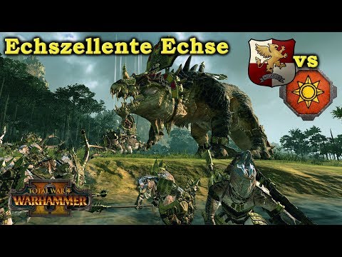 Exzellente Echse - Imperium vs Echsenmenschen - Total War: Warhammer 2 Deutsch