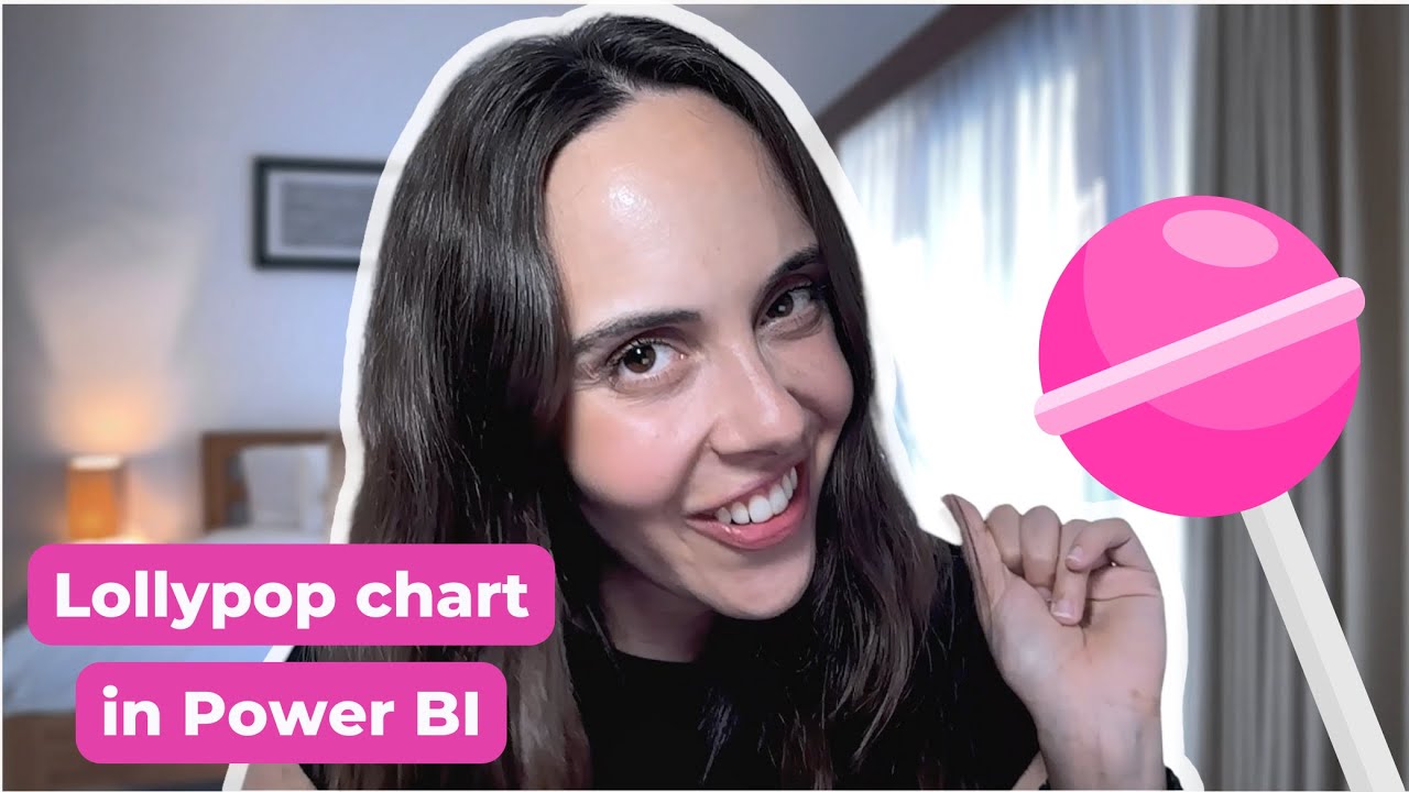 How to create a lollypop chart in Power BI