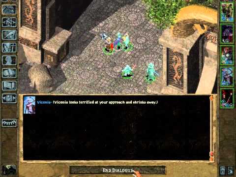 Playing Evil in the BG Series - Romance with Viconia