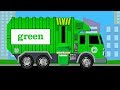 Garbage Trucks Teaching Colors Numbers For Kids 1 Best Toddler Learning Colours Video For Kids