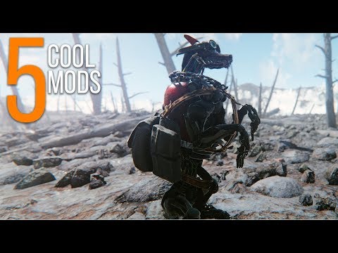 Robot Dogs - 5 Cool Mods - Episode 57 - Fallout 4 Mods (PC/Xbox One)
