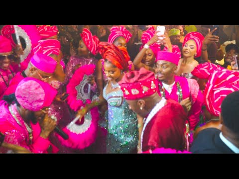 SURPRISE! Diamond Platnumz Performs Live at Juma Jux & Priscilla Ojo’s Wedding