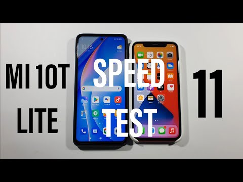 Xiaomi Mi 10T Lite vs Iphone 11 Speed Test