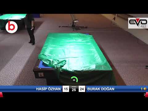 HASİP ÖZHAN & BURAK DOĞAN Bilardo Maçı - 2020 TK 1.ETAP ANTALYA-4.ÖN ELEME