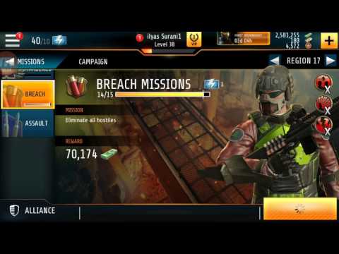 Kill Shot Bravo Region 17=15 Breach Mission Complete