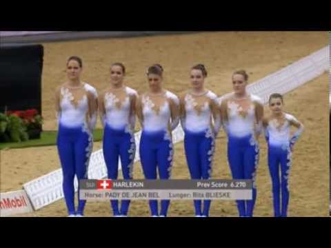 CVI Doha 2014 - Team Harlekin - Free Style Round1 - Swiss Vaulters