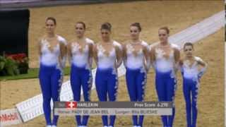 preview picture of video 'CVI Doha 2014 - Team Harlekin - Free Style Round1 - Swiss Vaulters'