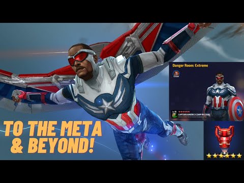 T3 FALCON (Captain America Sam Wilson) VS KNULL & MEPHISTO 19?! - TRUE META! - Marvel Future Fight
