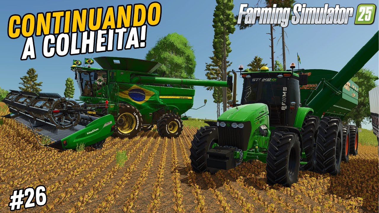 CONTINUANDO OS TRABALHOS NA FAZENDA || FARMING SIMULATOR 25 #26