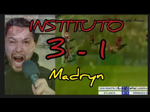 INSTITUTO 3 - 1 D. Madryn | Goles Watson, Parnisari y Mazzola | RELATOS Dario Ludueña