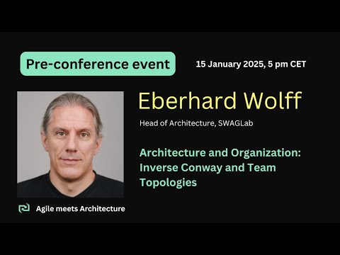 Architecture and Organization: Inverse Conway and Team Topologies