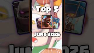 Top 5 WIN CONDITIONS in Clash Royale (June 2026)
