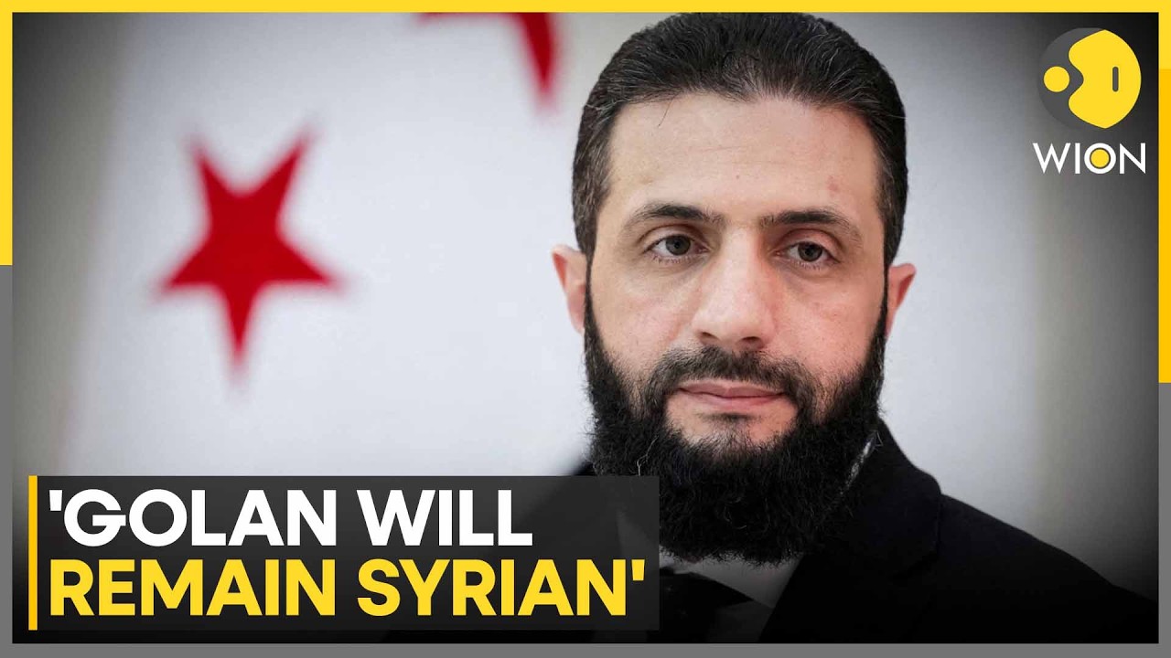 Al-Sharaa: Attempt to Violate Syrian Sovereignity Will Be Opposed | WION News