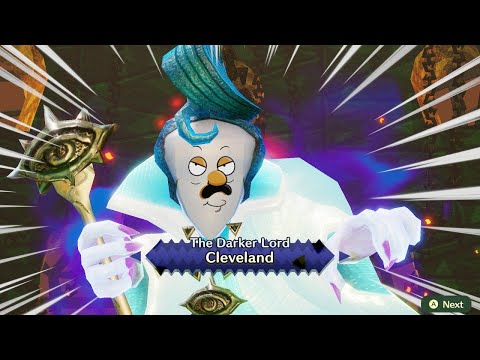Miitopia - Episode 11 "The Darker Lord? A man-eating hamburger and some interesting looking noses.."